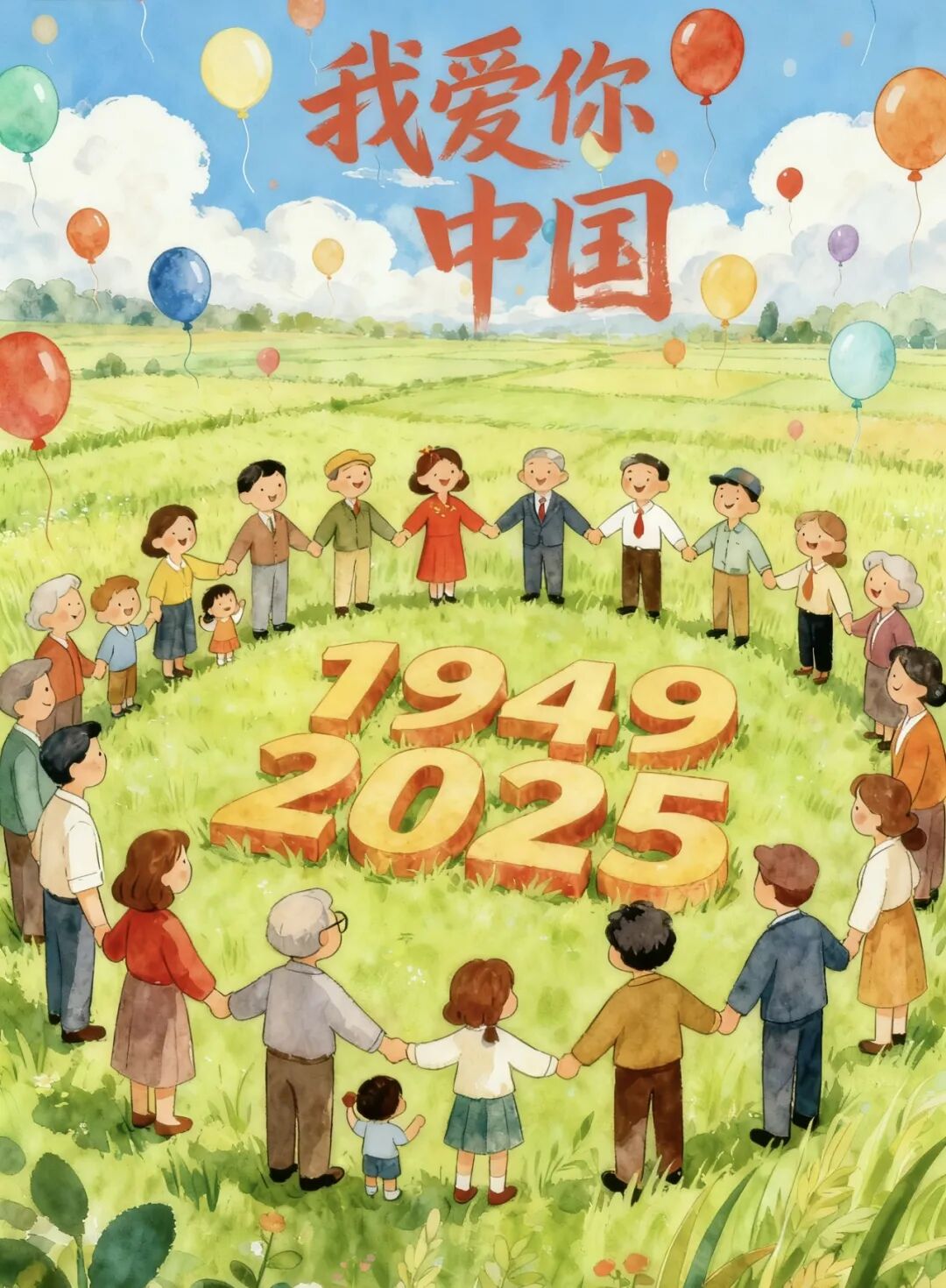 庆祝中华人民共和国成立76周年！